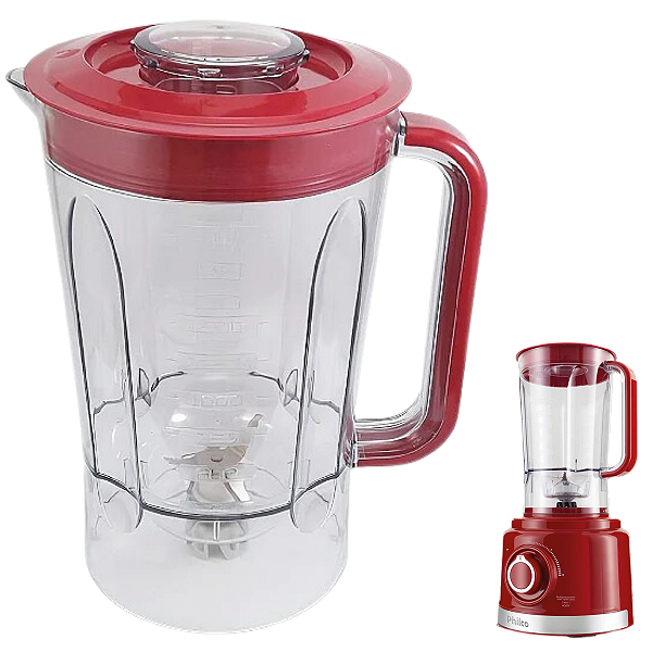 Copo Multiprocessador Philco Pmp1550 Verm. Original