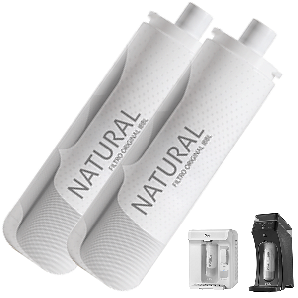 KIT C/ 2 REFIL FILTRO NATURAL PURIFICADOR IBBL CULLINGAM