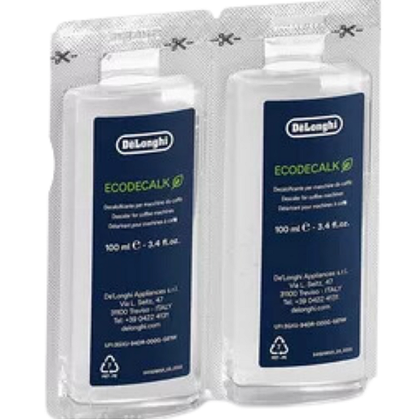 DESCALCIFICANTE P/ CAFETEIRA DELONGHI ORIGINAL MINI 2x100ml