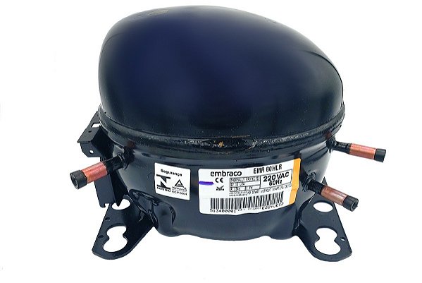 Motor Compressor Embraco 1/4+ R134A EMR80HLR 220V
