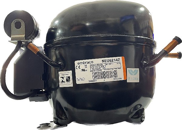 Motor Compressor 1/2 Aspera R134 Embraco NEU6214Z 220V