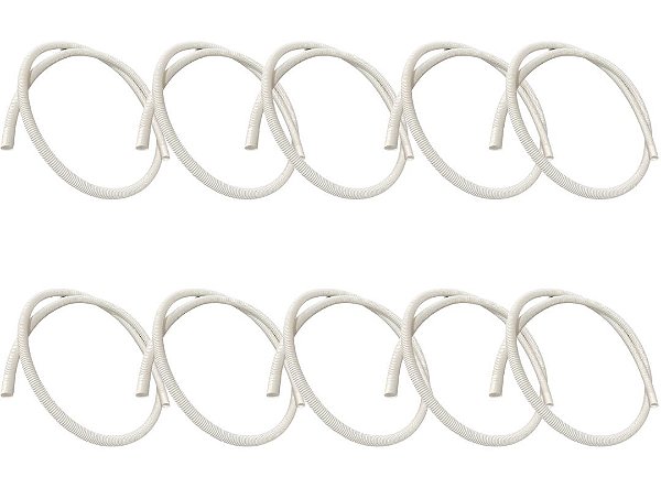 Kit 10x Mangueiras Dreno 1,70m Conector Liso Ar Condicionado
