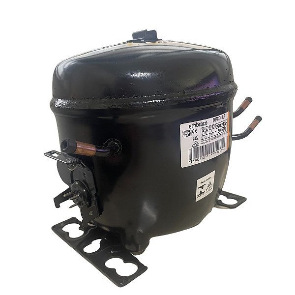 Motor Compressor 1/5+ EGAS70HLR Embraco Gás R134 220V