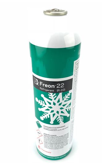 Gás R22 Fluído Refrigerante Lata 1kg Freon Chemours Dupont