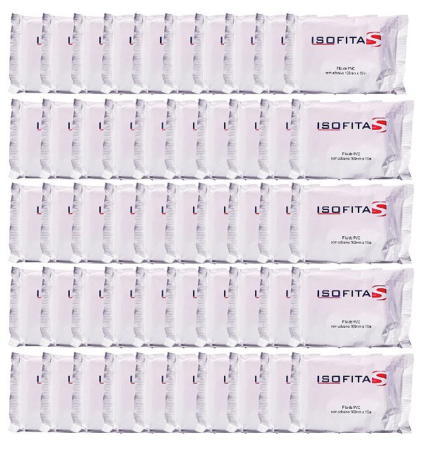Kit 50x Fitas Pvc 100mm x 10m Refrigeração Preço De Atacado