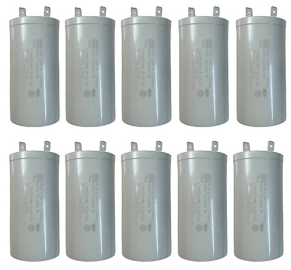 Kit 10x Capacitor 15uf 400v Weg Consul Brastemp Electrolux