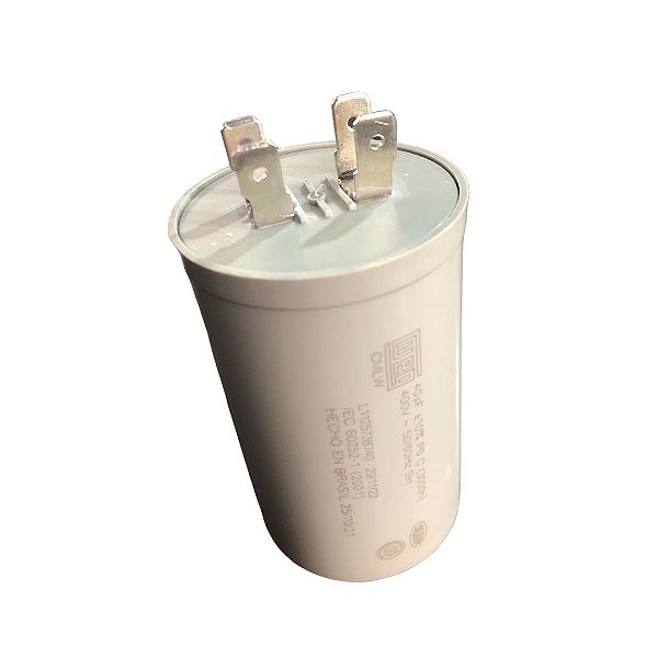 Capacitor 40uf 400v Permanente Weg Motor Monofásico 10cv