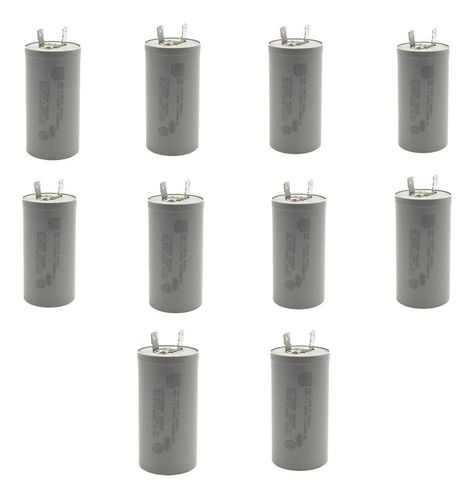 Kit 10 Capacitor 45uf 127v Brastemp Consul 326066187