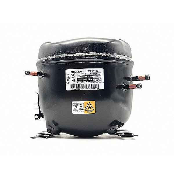 Motor Compressor 1 HP FMFT413U Embraco Gás R290 230V