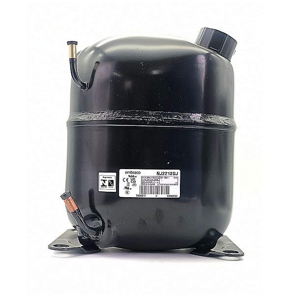 Compressor Aspera 1.1/2 HP NJ2212GJ Embraco Gás R404A 220V