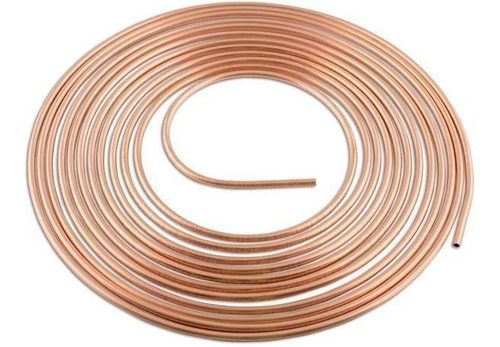 Panqueca De Tubo De Cobre Flexível 3/4 15 Metros
