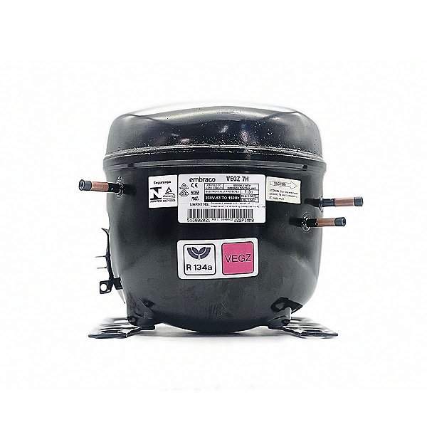 Compressor Inverter VEGZ7H Embraco 150Hz R134A Side By Side Electrolux SSI78 SSI79
