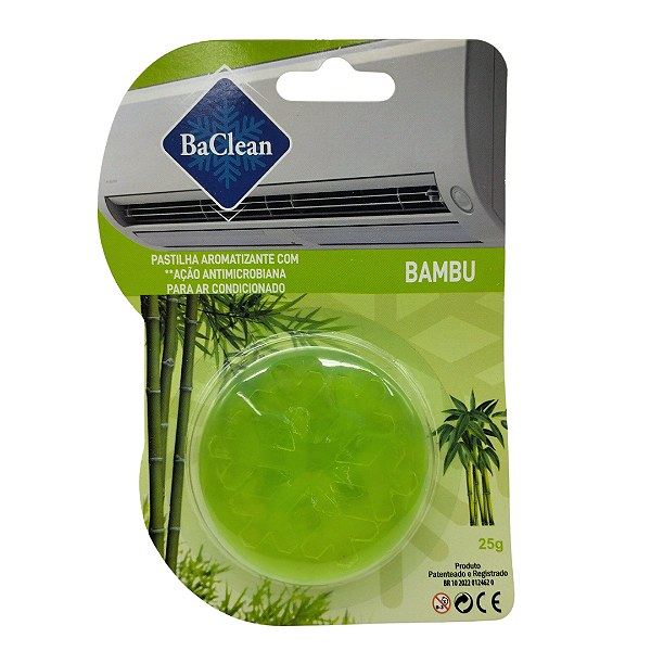 Kit 10 Pastilhas Bactericida Aroma Ar Condicionado 30g
