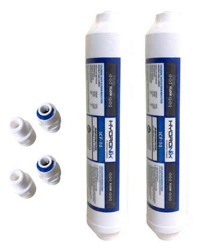 Kit 2 Filtros Externos + Conectores Geladeiras Side By Side