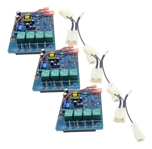 Kit 3x Placas Eletrônica Máquina Gelo Everest Egc50a Egc100a
