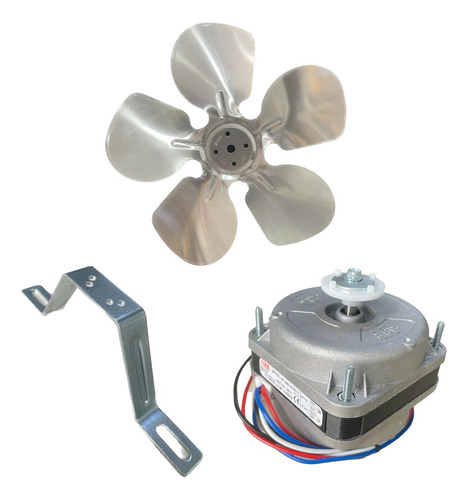 Motor p/ Exaustor Churrasqueira 1/40 Hélice Alumínio 200m