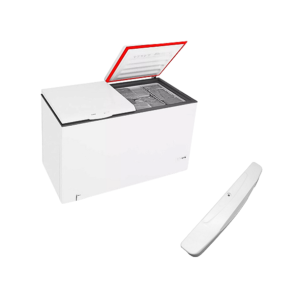 Borracha + Puxador Freezer Horizontal Electrolux H400 66x62