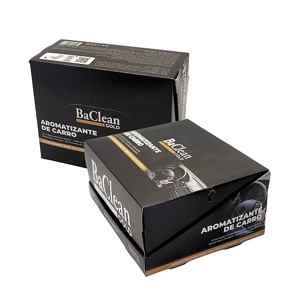 12x Aromatizantes Baclean Gold Ar Cond Carro Preço Atacado