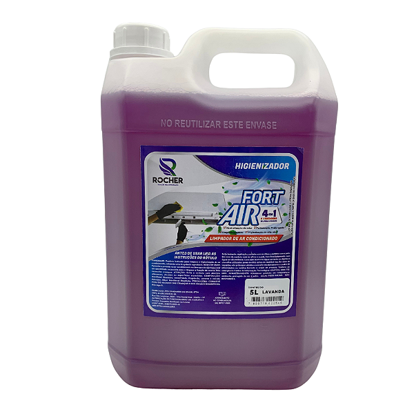 Bactericida Aromatizante Ar Condicionado 5 Litros Lavanda