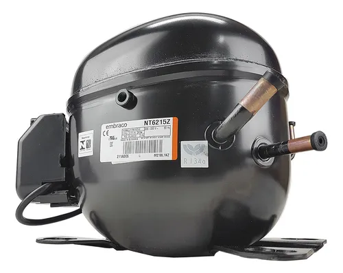 Motor Compressor 1/2+ HP Embraco NT6215Z Gás R134A 220V