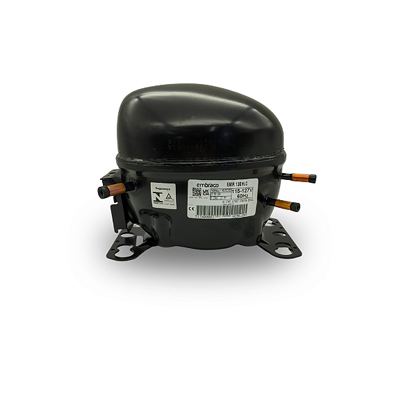 Compressor 1/3+ R134A EMR130HLC Coquinho 127V