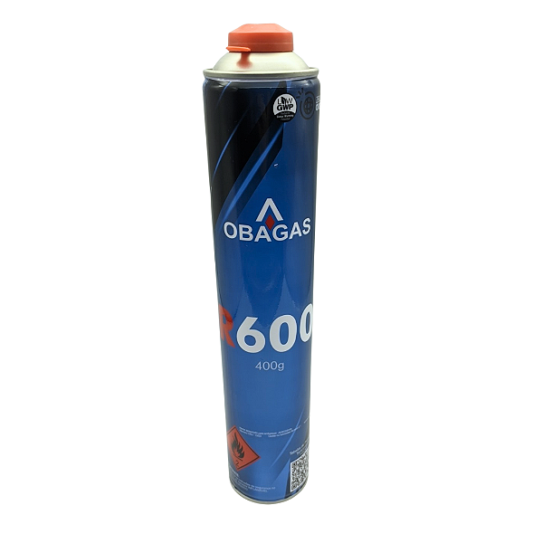 Fluido Gás Refrigerante R600a 400G OBAGAS