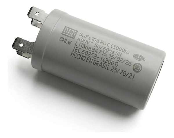 Capacitor Permanente 5uf 400v Original Weg