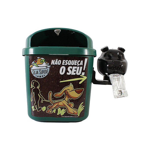 Lixeira Cata Caca com kitCão