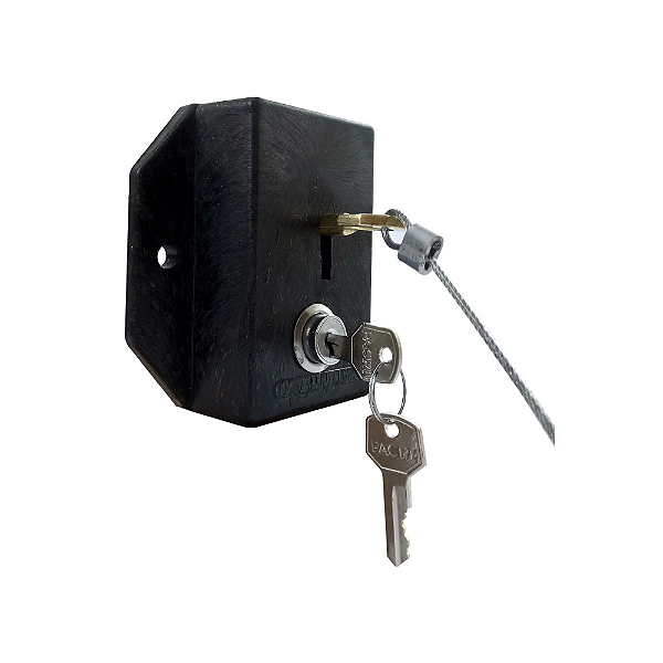 Trava com Chave para Carrinho de Compras