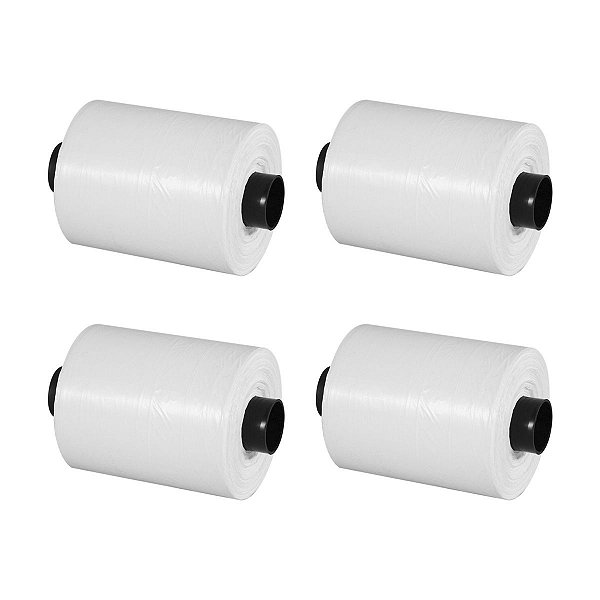 Saco Plástico para Coletor de Absorvente Feminino - Caixa 4 Bobinas
