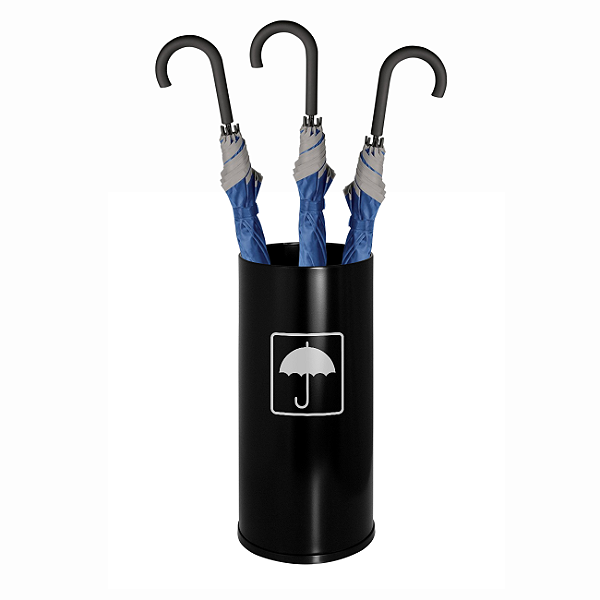Porta Guarda-Chuvas Esmaltado 22L