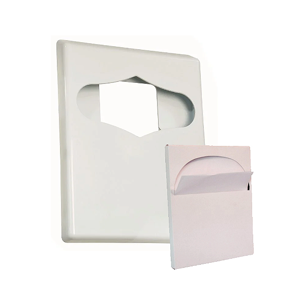 Suporte Para Protetor De Assento Sanitário Com Refil 86 Unid
