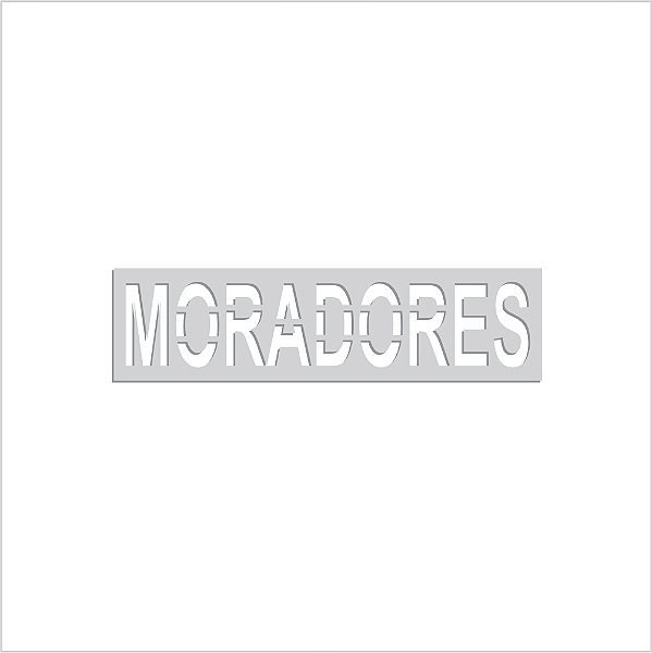 Gabarito de Pintura para Demarcação - Moradores