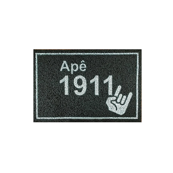 Tapete Capacho Seu Apê Personalizado
