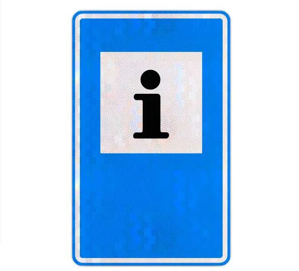 Placa Informações Turísticas SAU-2
