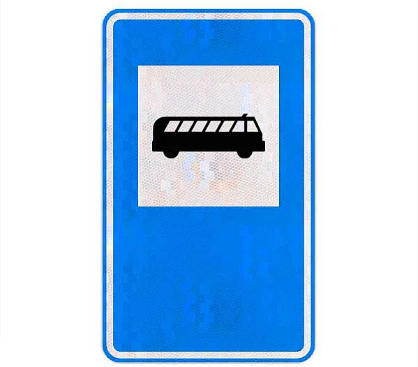 Placa Ponto de Ônibus SAU-26