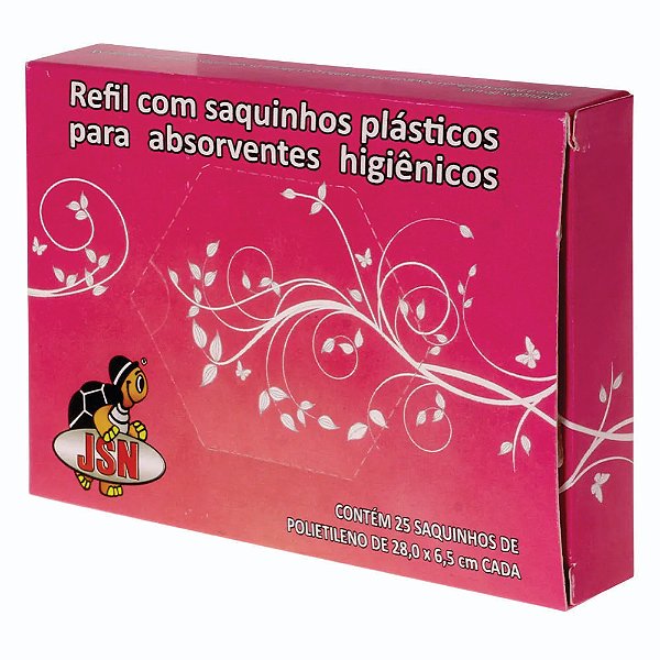 Saquinho Descarte Absorvente Feminino Intimo - JSN