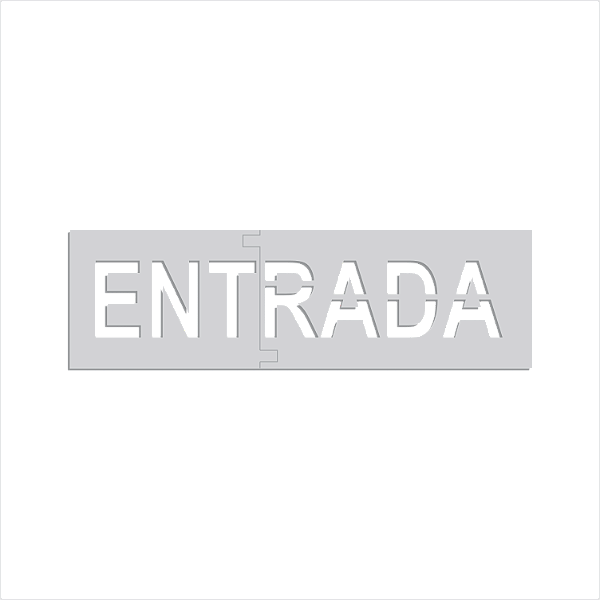 Gabarito de Pintura para Demarcação – ENTRADA