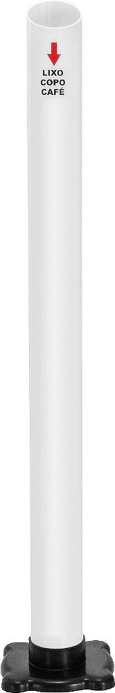 Lixeira Com 1 Tubo Para Copos De Café