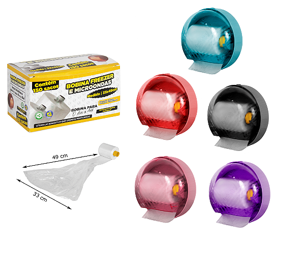 Kit Suporte Homepack Com 150 Sacos
