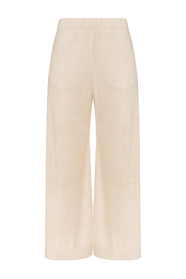 Calça Newport Areia Terry