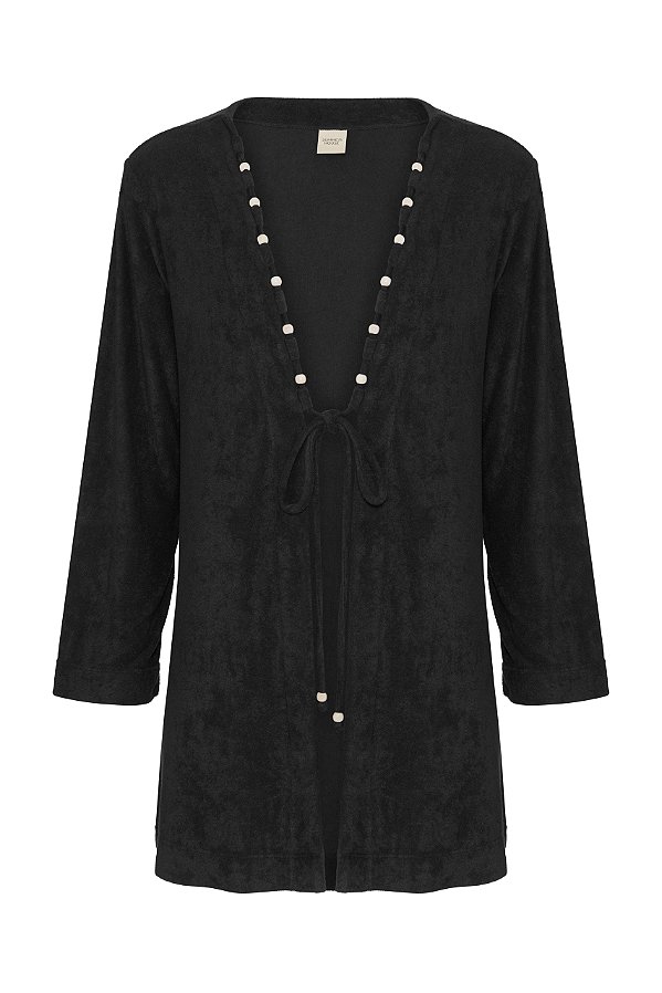 Blusa Comporta Preto Terry