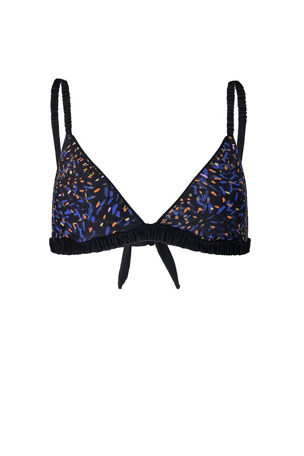 Top Cannes Cardume Preto Jade