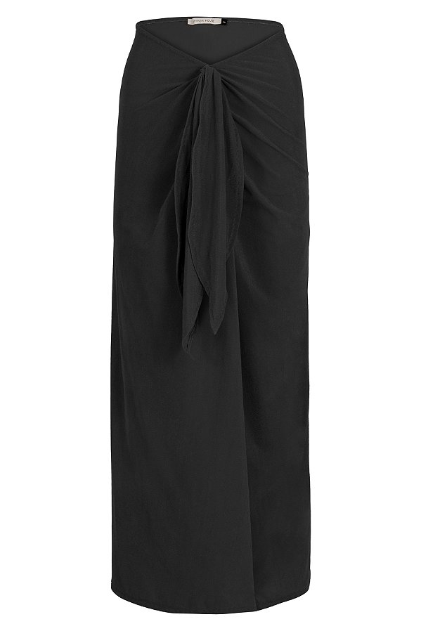 Pareô Maiorca Preto Mediterranée