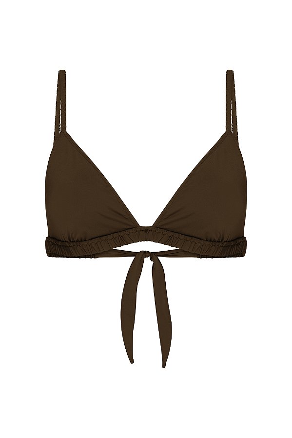 Top Cannes Cacau Plissé