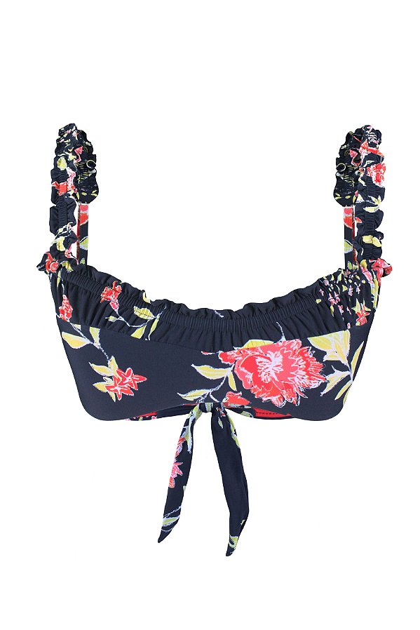 Top Bateau Navy Bloom