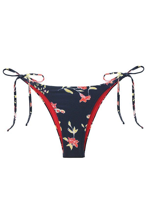Calcinha Atlântico Navy Bloom