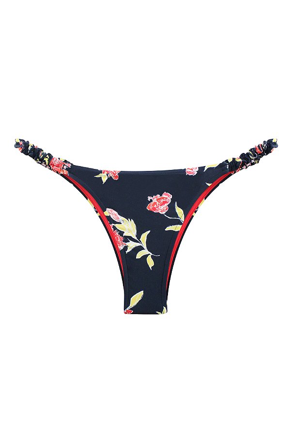 Calcinha Veluna Navy Bloom