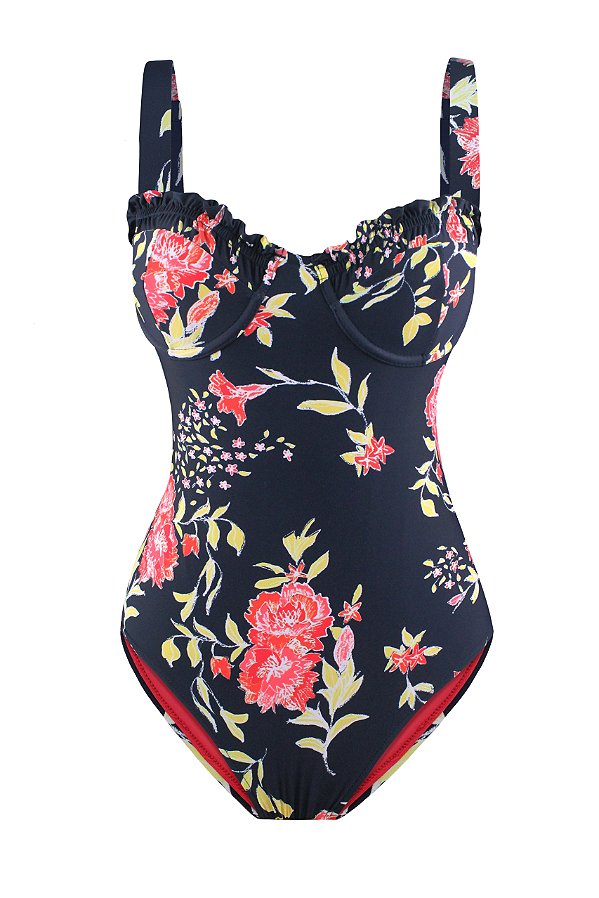 Maiô Mistral Navy Bloom