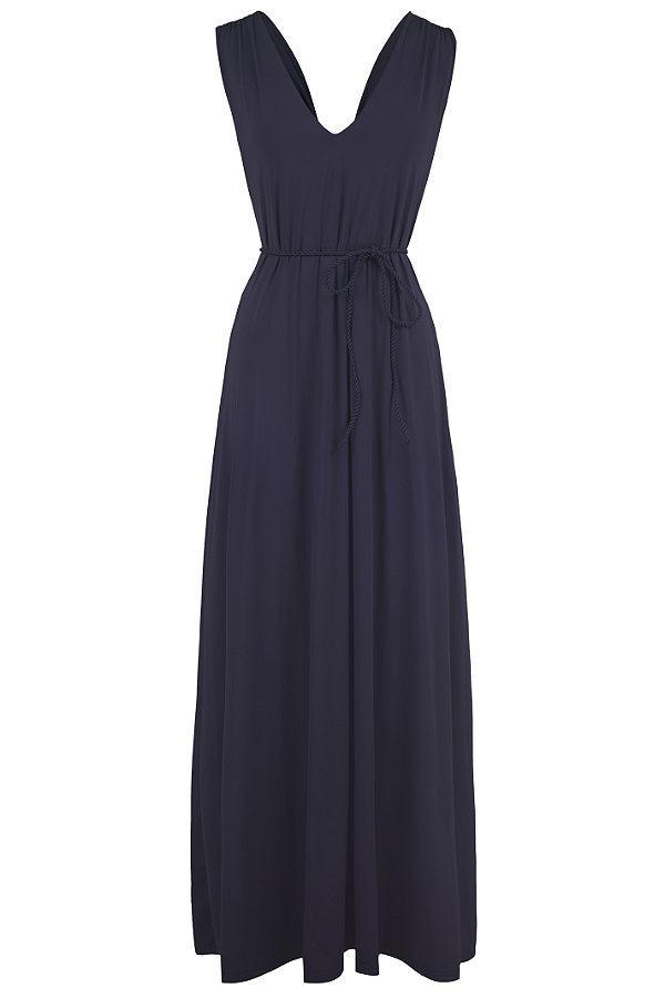 Vestido Paraty Azul Marinho